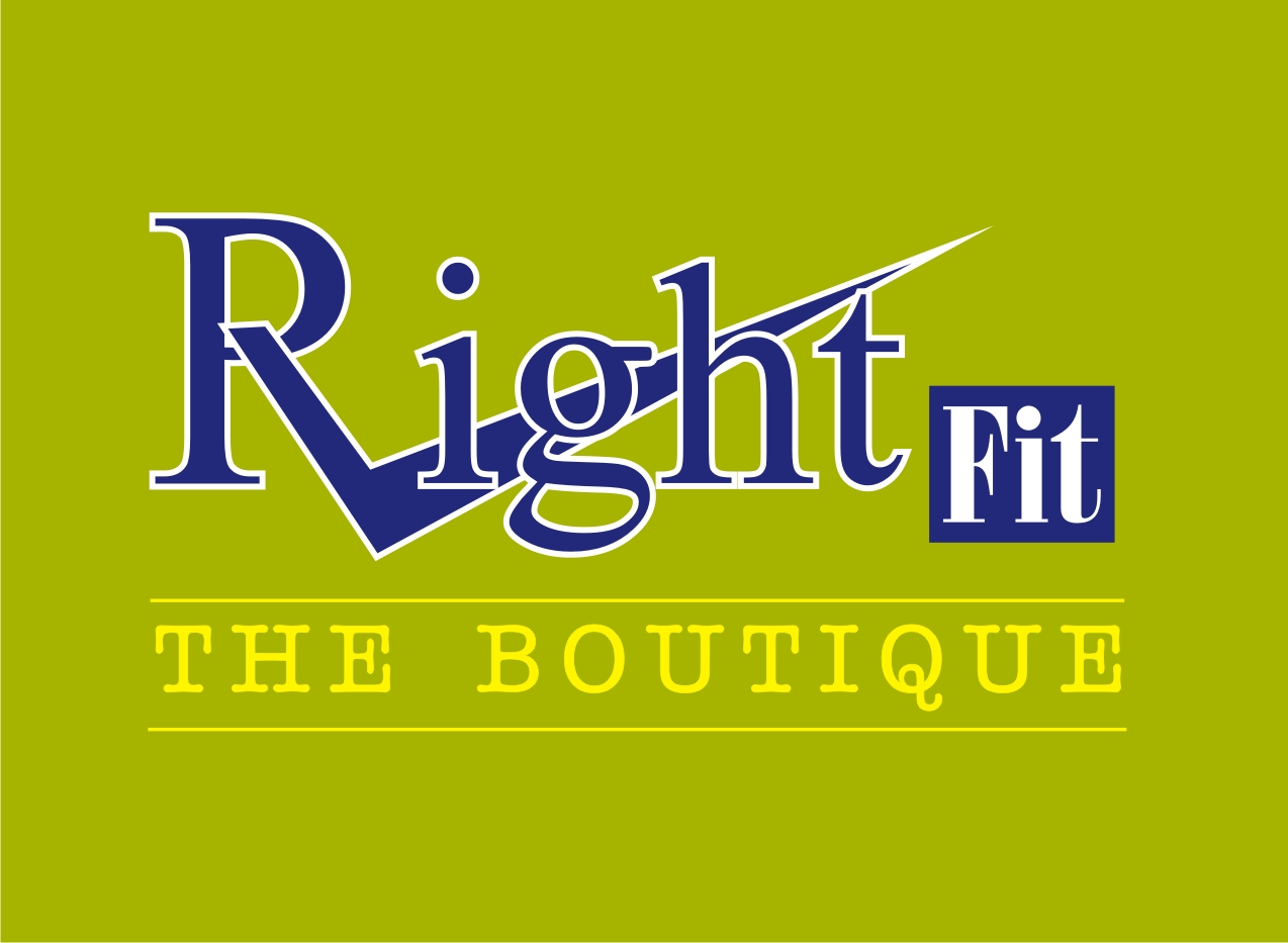 RIGHT FIT The Boutique Logo - Best Women's Fashion Boutique in Koregaon Park, Pune